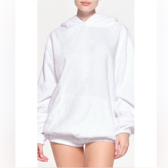 SKIMS Tops - SKIMS Terry Lounge Pullover Hoodie (4X)